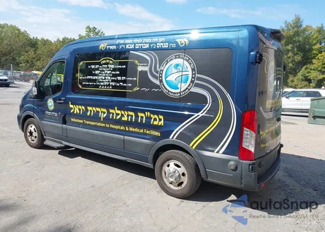 2020 Ford Transit-350 Passenger Van Xlt z USA, uszkodzony, nr VIN 1FBAX9CG3LKB61372